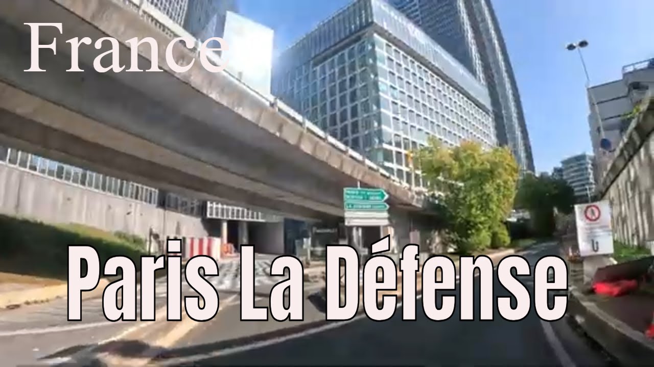 Paris La Défense 5k - Driving- French region