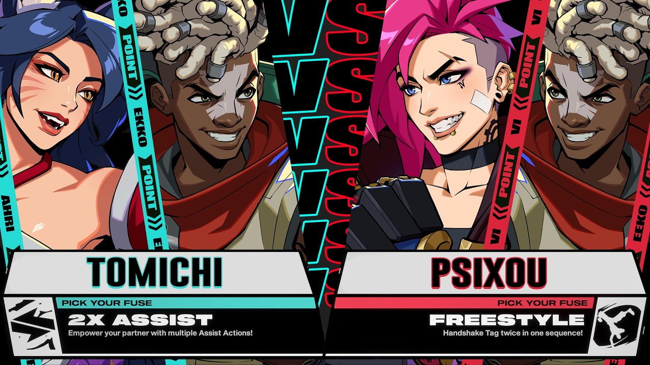 Tomichi (Ekko / Ahri) vs Psixou (VI / Ekko) - 2XKO