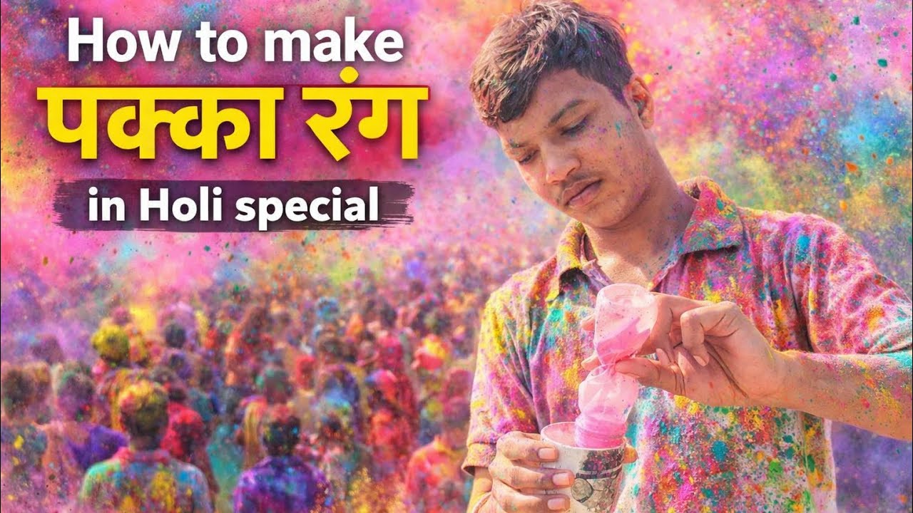 Pakka rang kaise banen