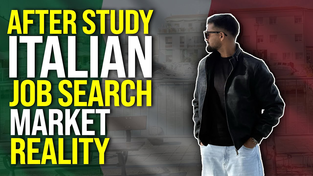 Post-study Italian job search reality  !!  dream vs. reality !! #studyinitaly #italystudyvisa