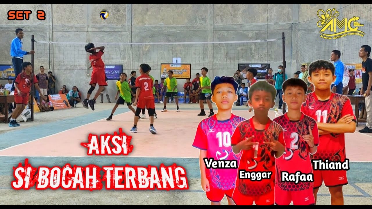 TURNAMEN BOLA VOLI MINI 🔥 BOCAH TERBANG MAIN UGAL UGALAN, MIM PADI 3 TULAKAN VS SDN 1 SEDENG PACITAN