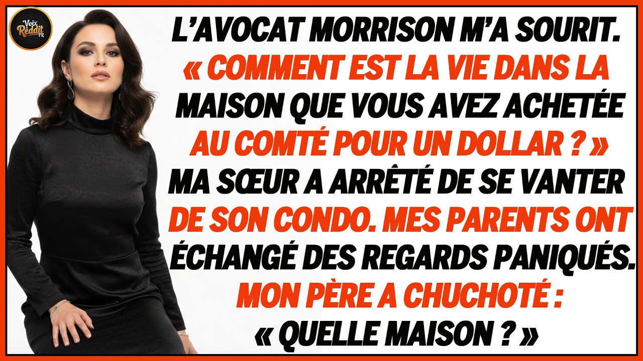 Lors D’une Réunion De Famille, Je Parle D’une Maison À 1 $, Et Mes Parents Restent Silencieux.