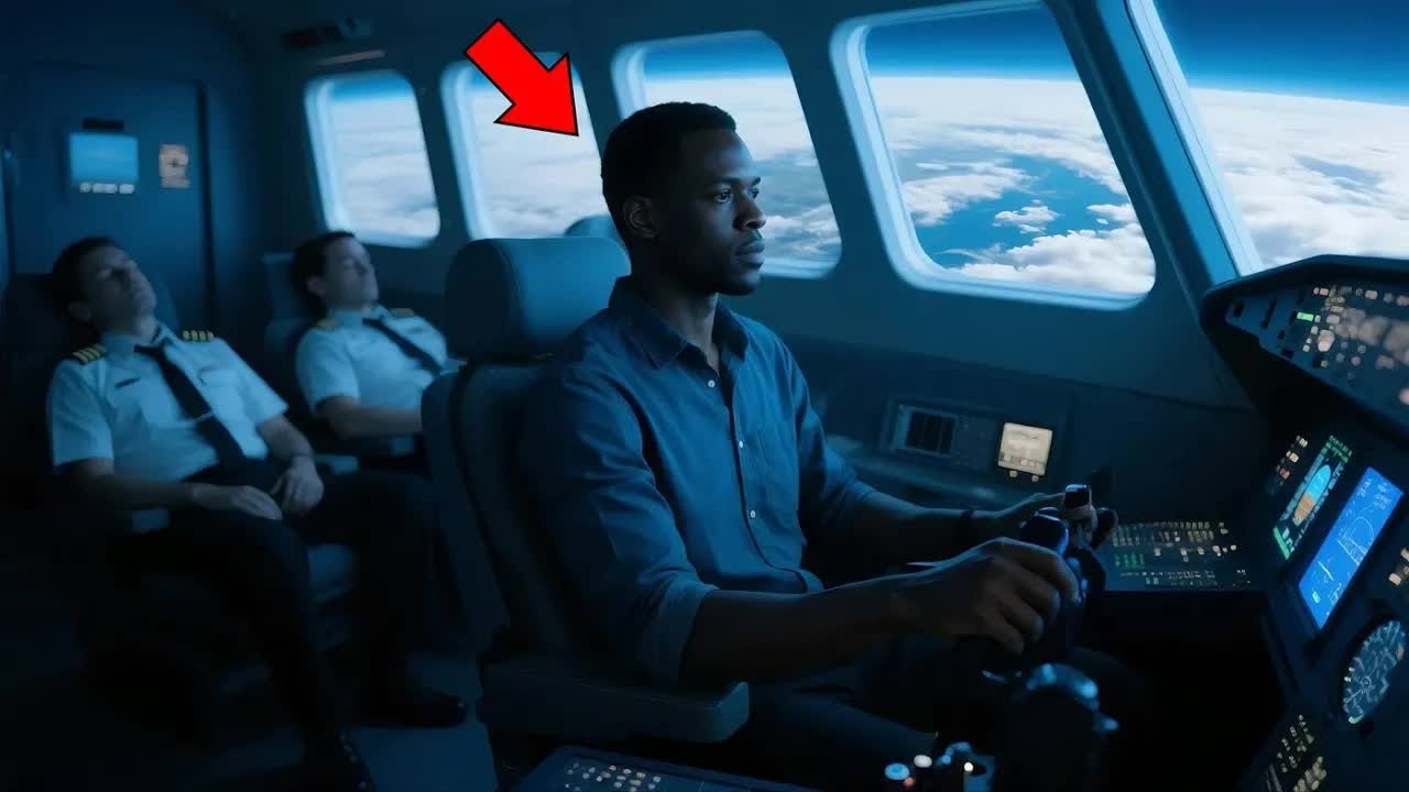 A poor black man who is pilot!!!