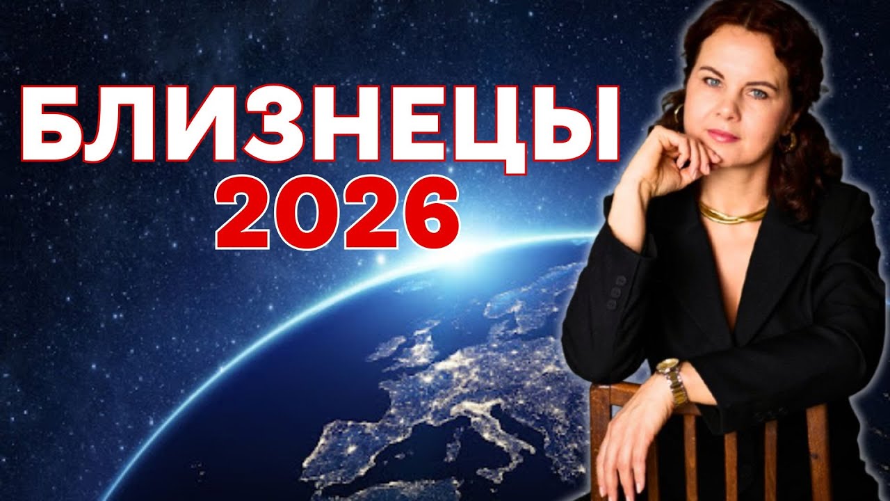 БЛИЗНЕЦЫ - ГОРОСКОП НА 2026 ГОД от МАРИНЫ ЯРОШУК