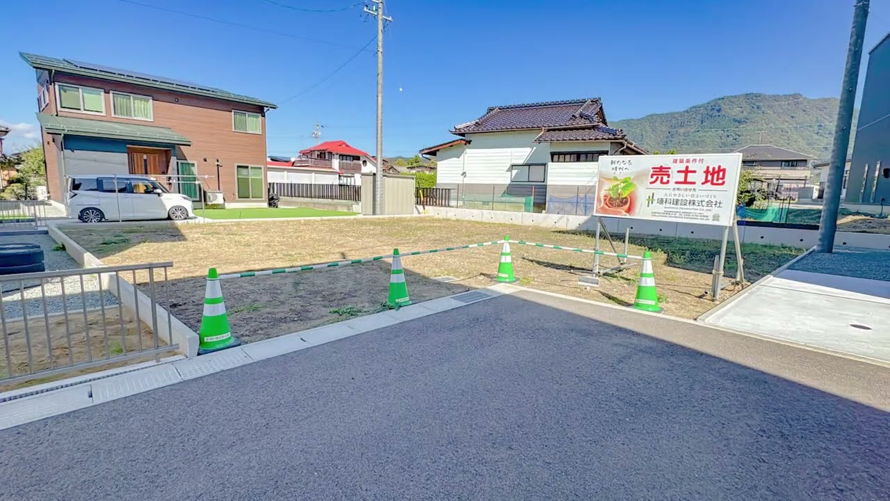 長野市松代　中心地にある数少ない売土地　（中心地からの順路あり）