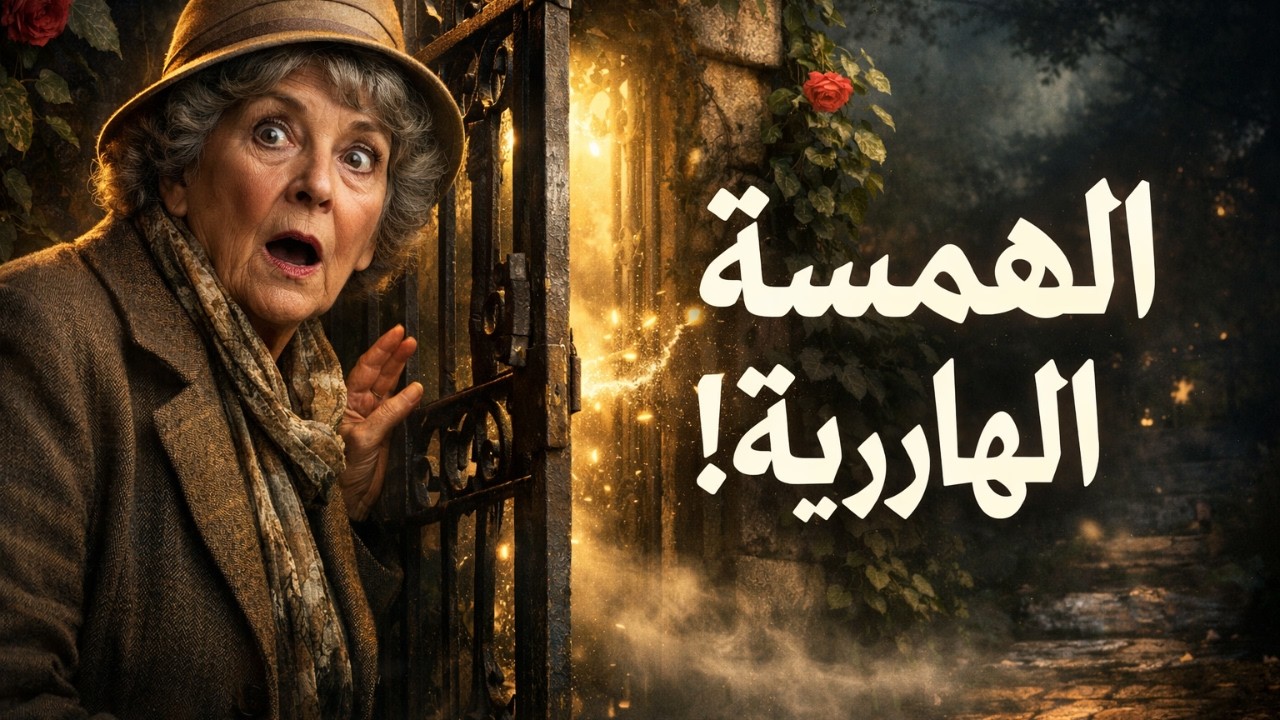 الآنسة ماربل والهمسة التي هربت من بوابة الحديقة