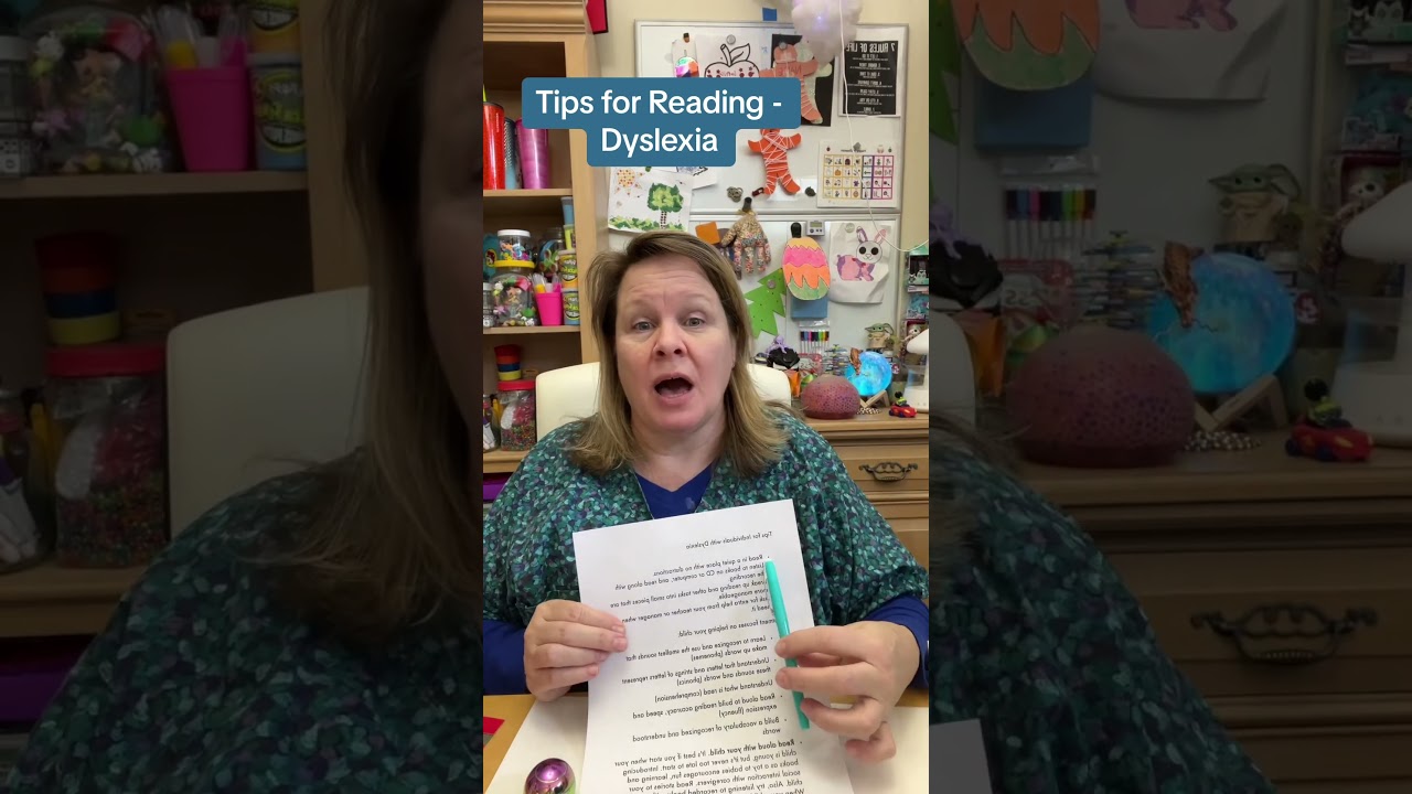 Tips for Reading, Dyslexia #occupationaltherapy #dyslexia #reading #education
