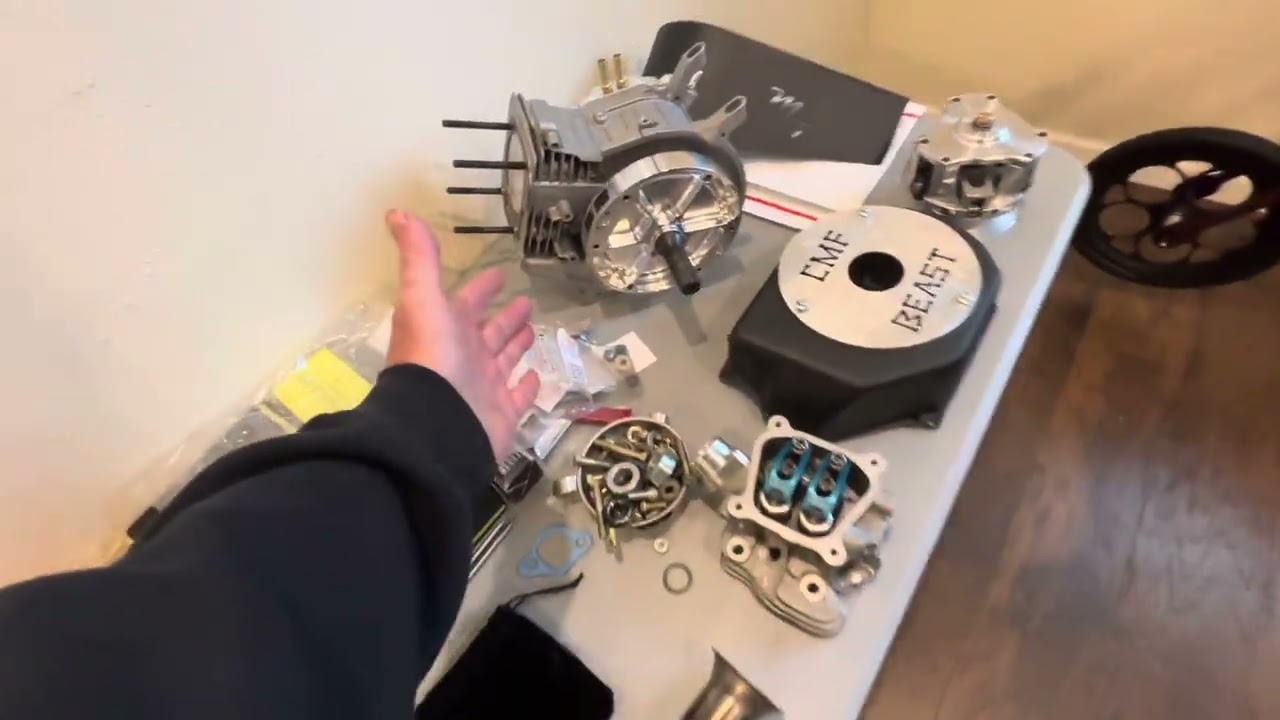 CMF race mini bike build update.