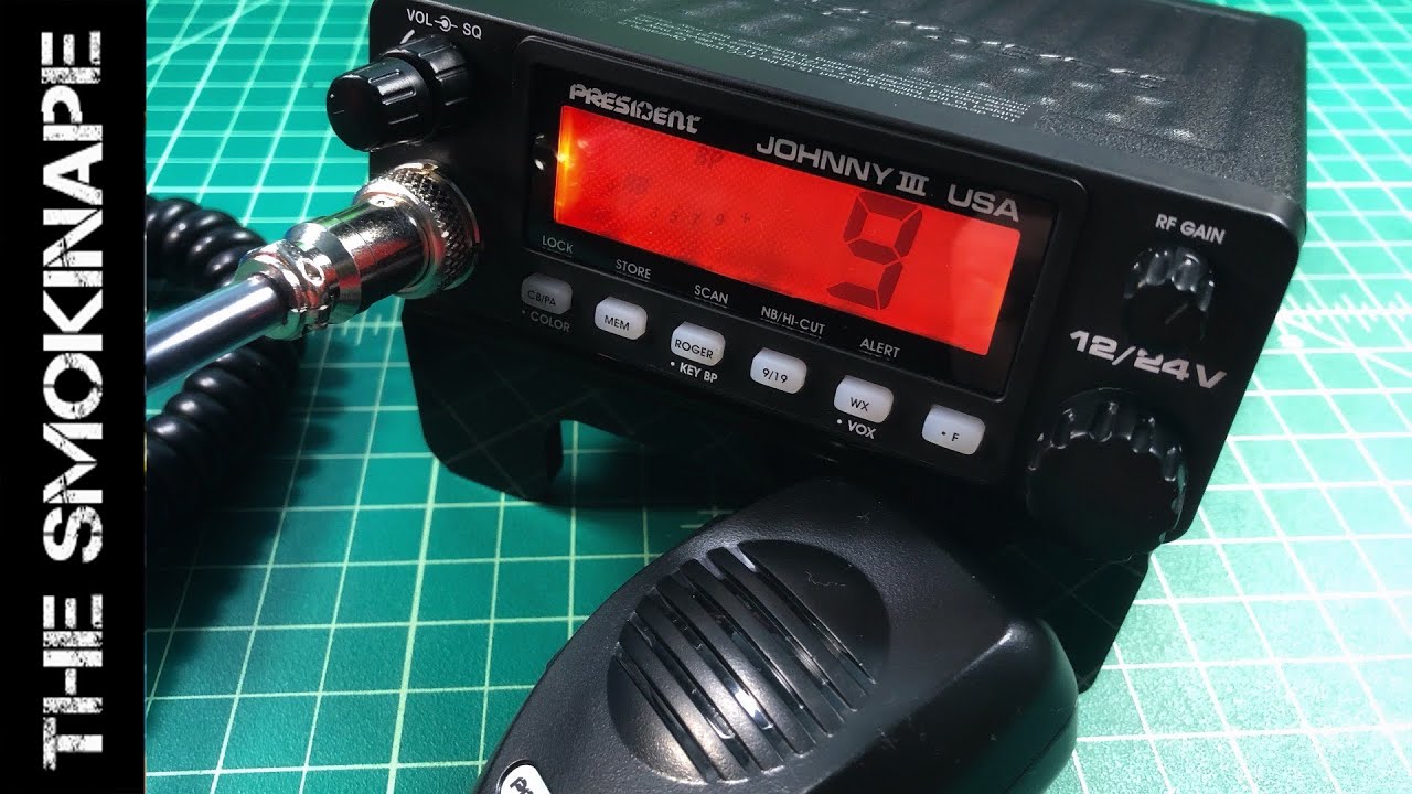 President Johnny III CB Radio - TheSmokinApe
