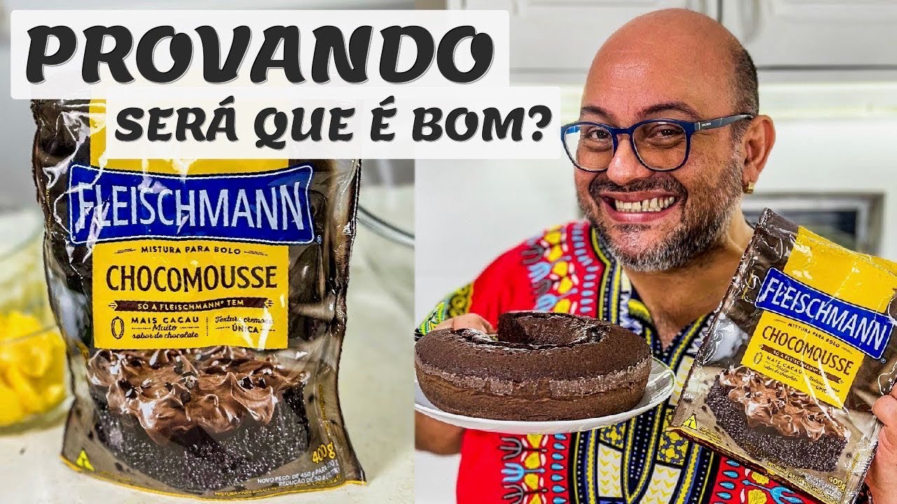 BOLO CHOCOMOUSSE FLEISCHMANN #fleischmann