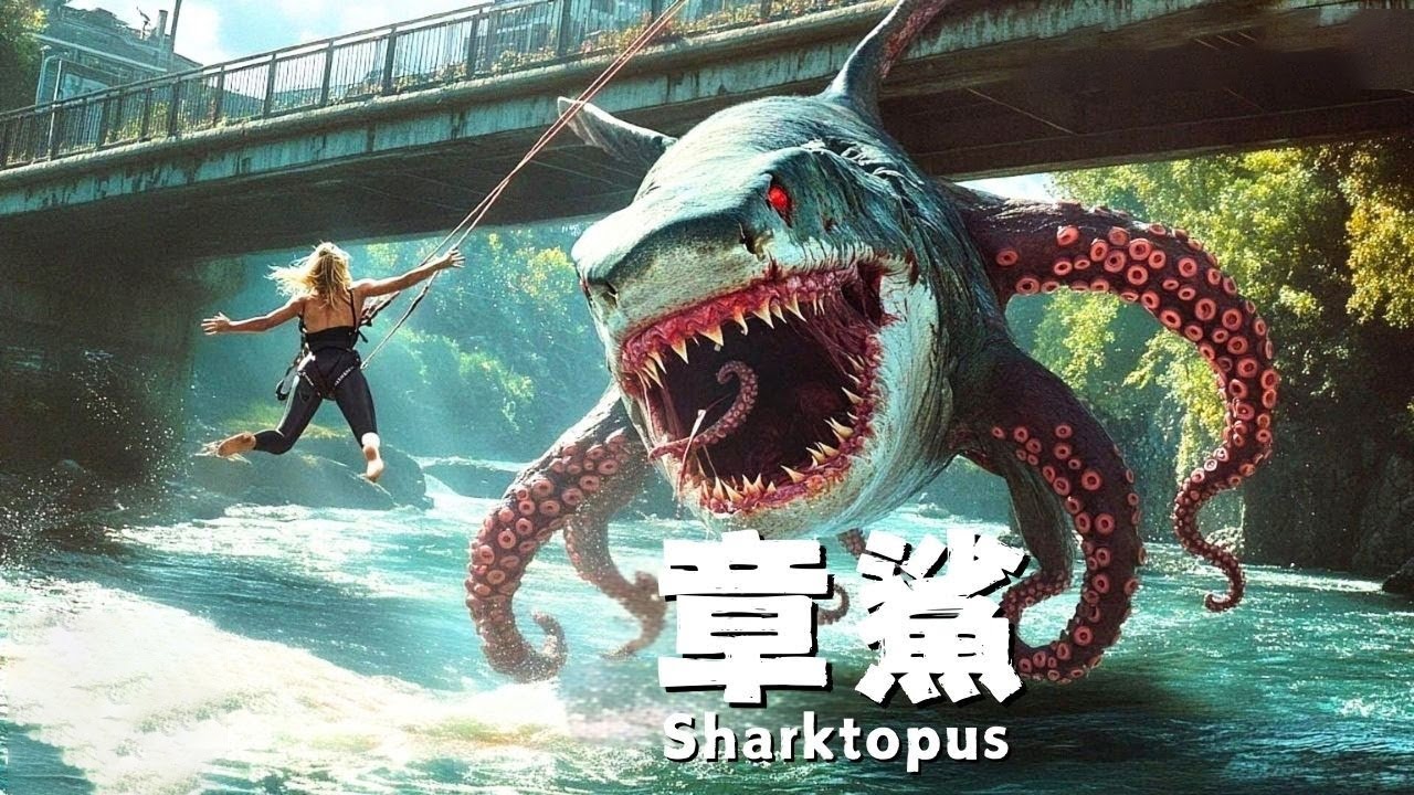 4K Full 变异生物来袭，嗜血巨兽章鲨大开鲨戒！ 动作 / 奇幻 《章鲨/Sharktopus》叶璇 / 罗立群 / 沈文俊