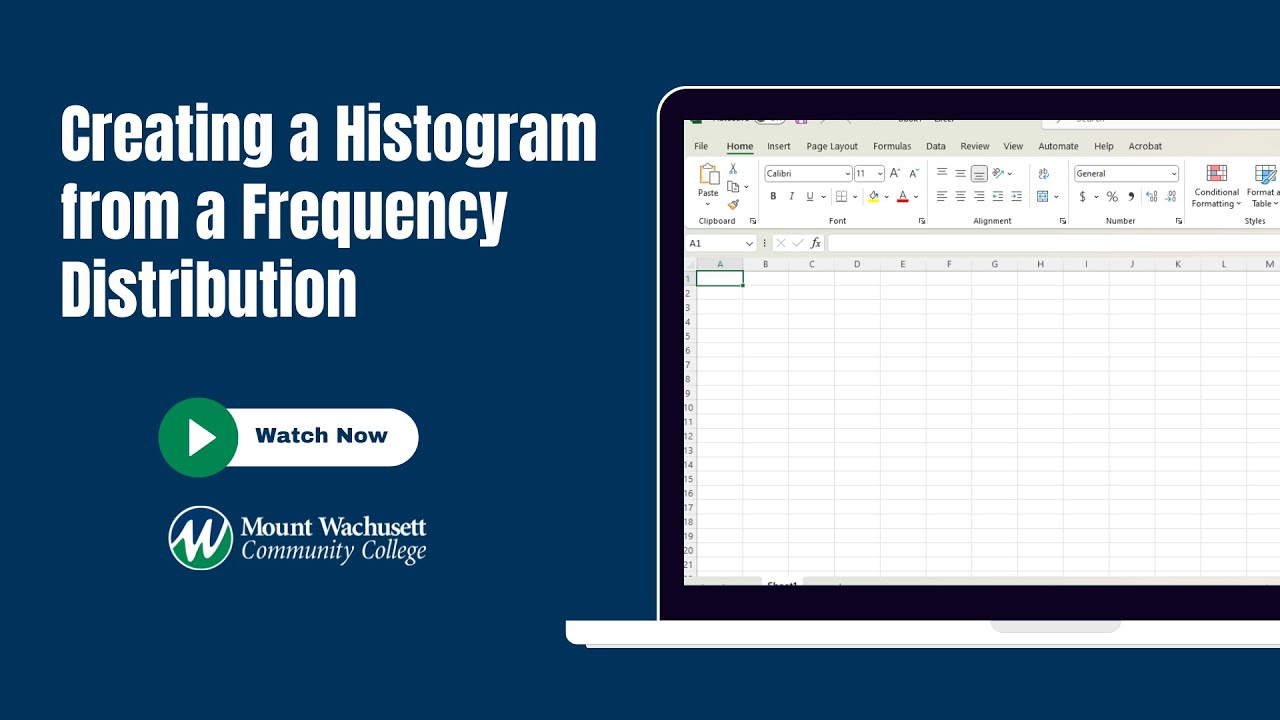 Lesson 8: Creating a Histogram from a Frequency Distribution