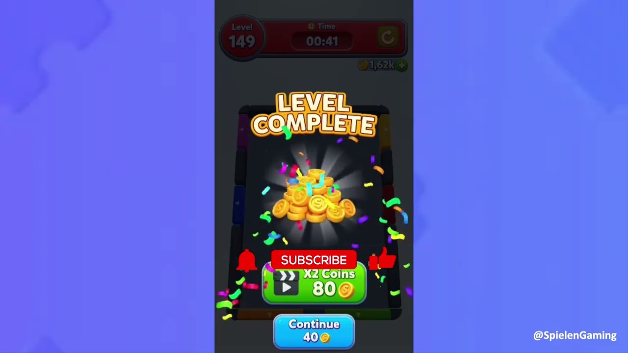 Color Block Jam Level 149 Solution Walkthrough