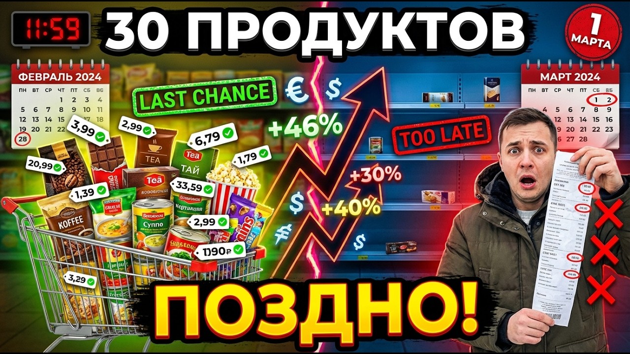 ⚡ Февраль был ПОСЛЕДНИМ шансом — что умные закупили а ты пропустил
