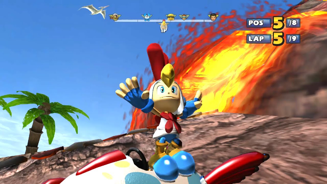 BILLY Lava Lair 9 Laps Expert (Request) Sonic & Sega All-Stars Racing