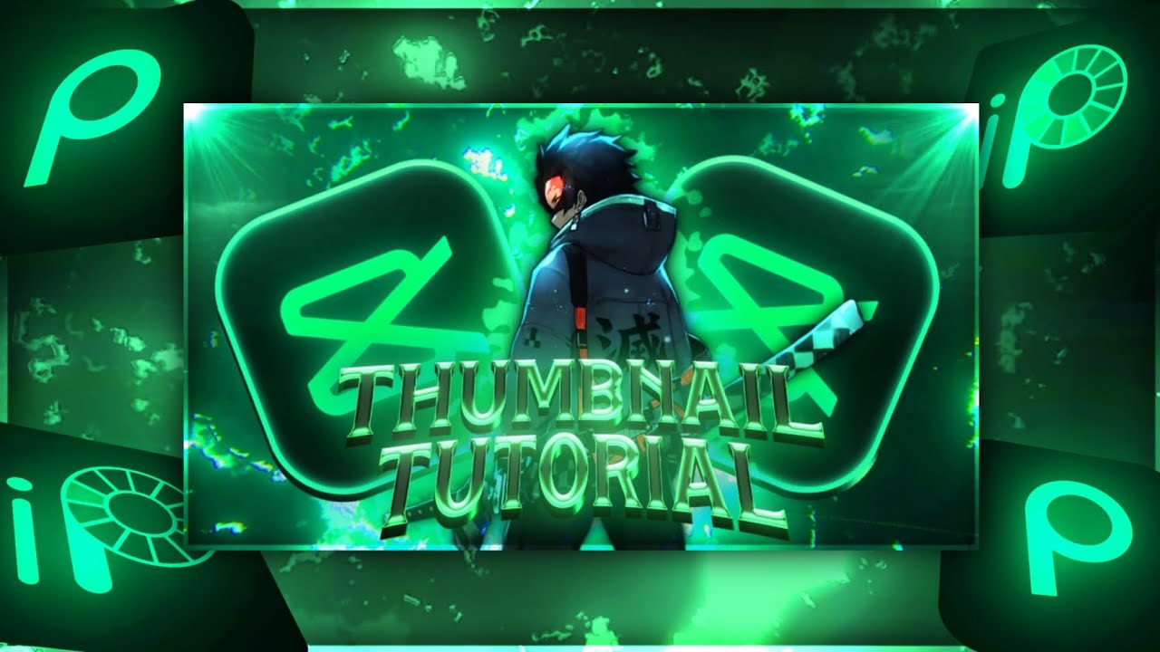 Thumbnail + 3D Text Tutorial Like Ae | Ibis Paint X x Picsart