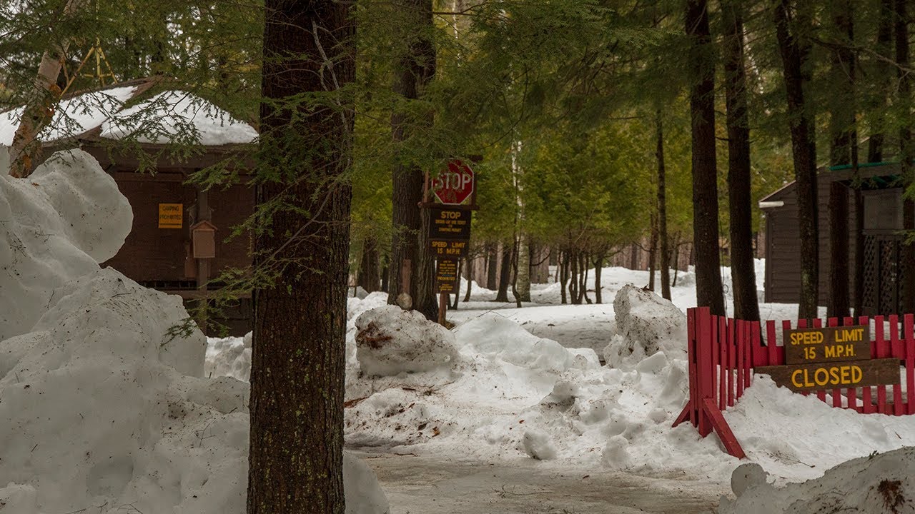 Fish Creek Pond Campground Drive Through March 30, 2018