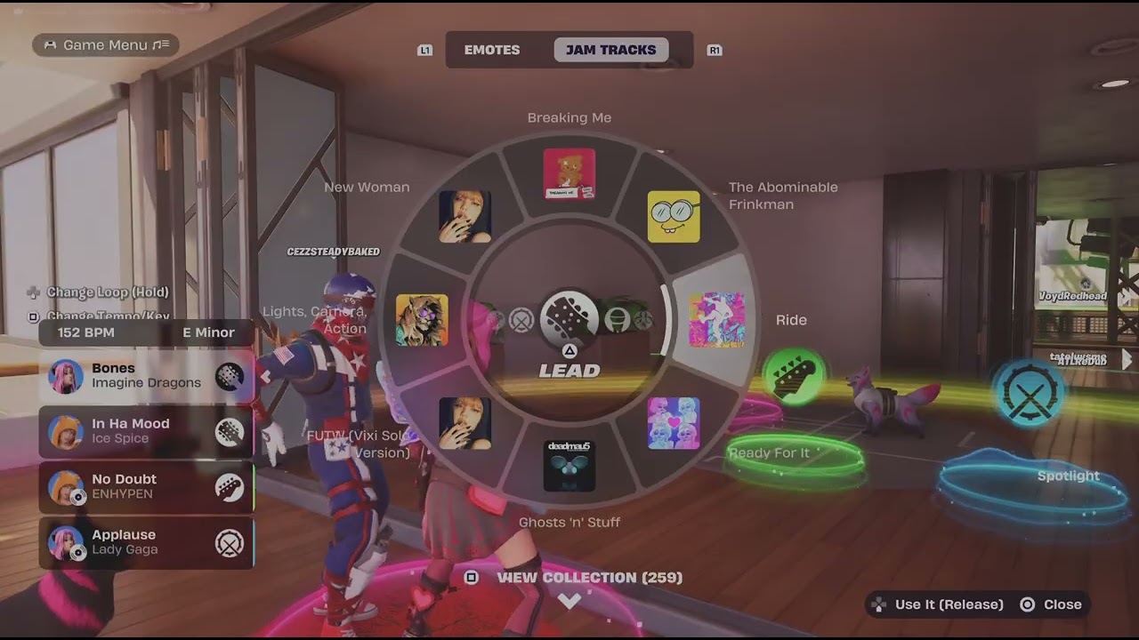 Fortnite Jam Stage Freestyle Group