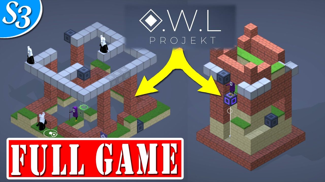 O.W.L Projekt | Mind Bending Puzzle Platformer | Full Gameplay Walkthrough | Stage315