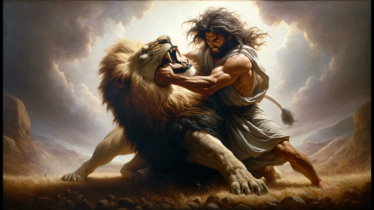 العهد القديم - أبونا داود لمعي - الشخصية السادسة - شمشون الجبار - الجزء الأول - نذير الرب