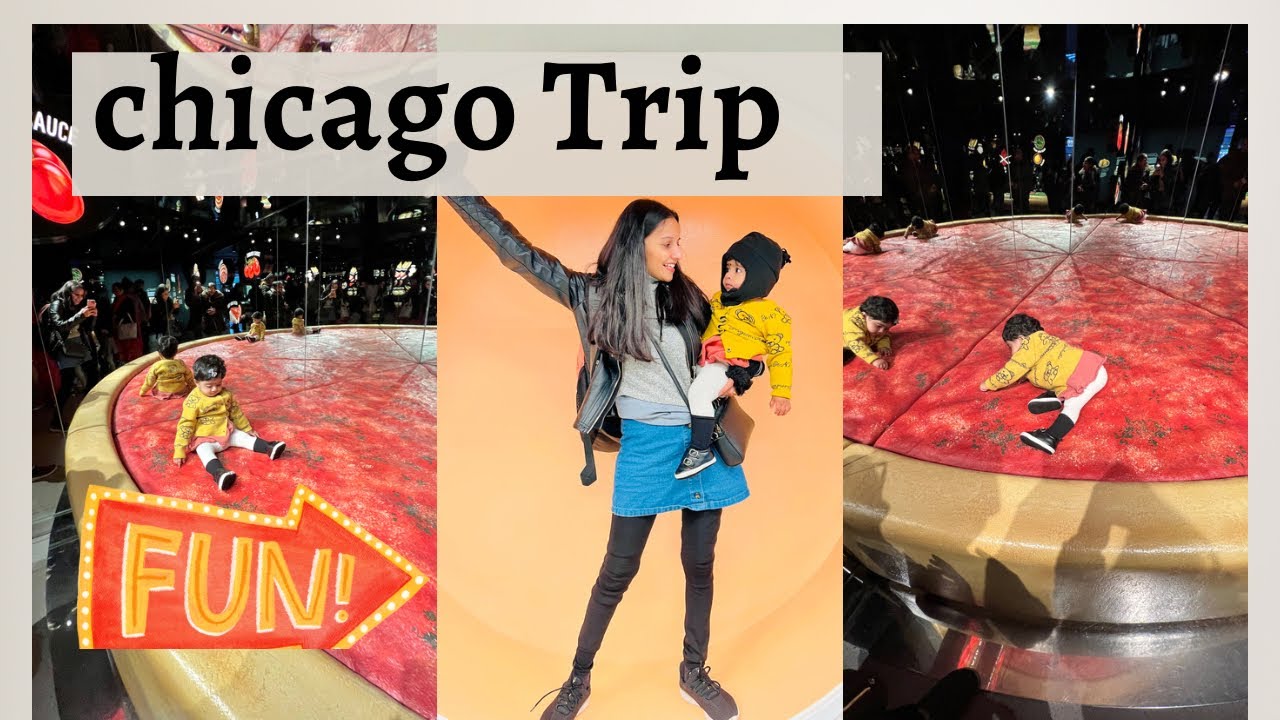 Chicago Travel vlog | मराठी vlog | Marathi couple | rushitra