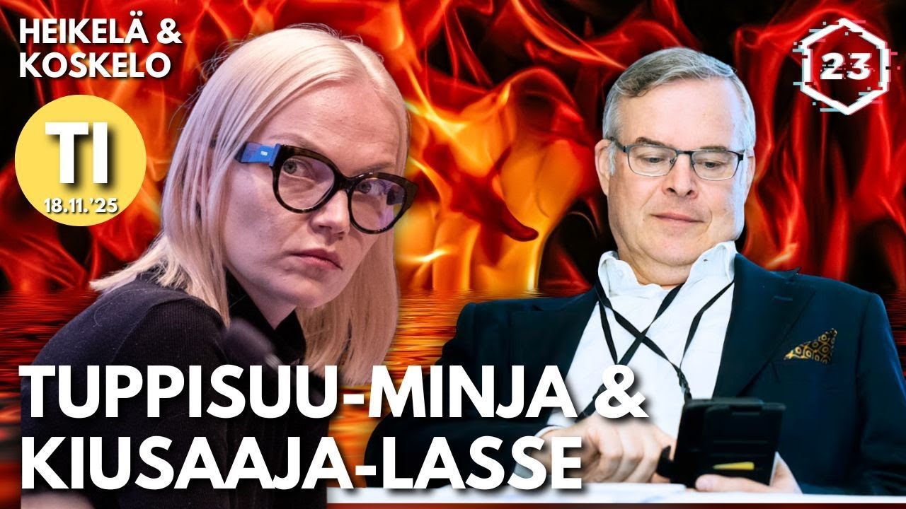 Tuppisuu-Minja ja Kiusaaja-Lasse | Heikel&auml; & Koskelo 23 minuuttia | 1252