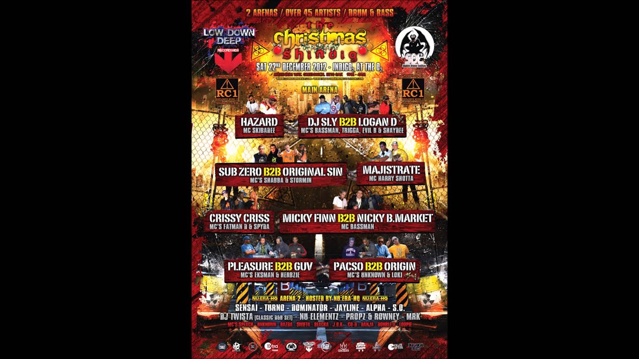 Hazard & skibadee - Christmas Shindig 2012