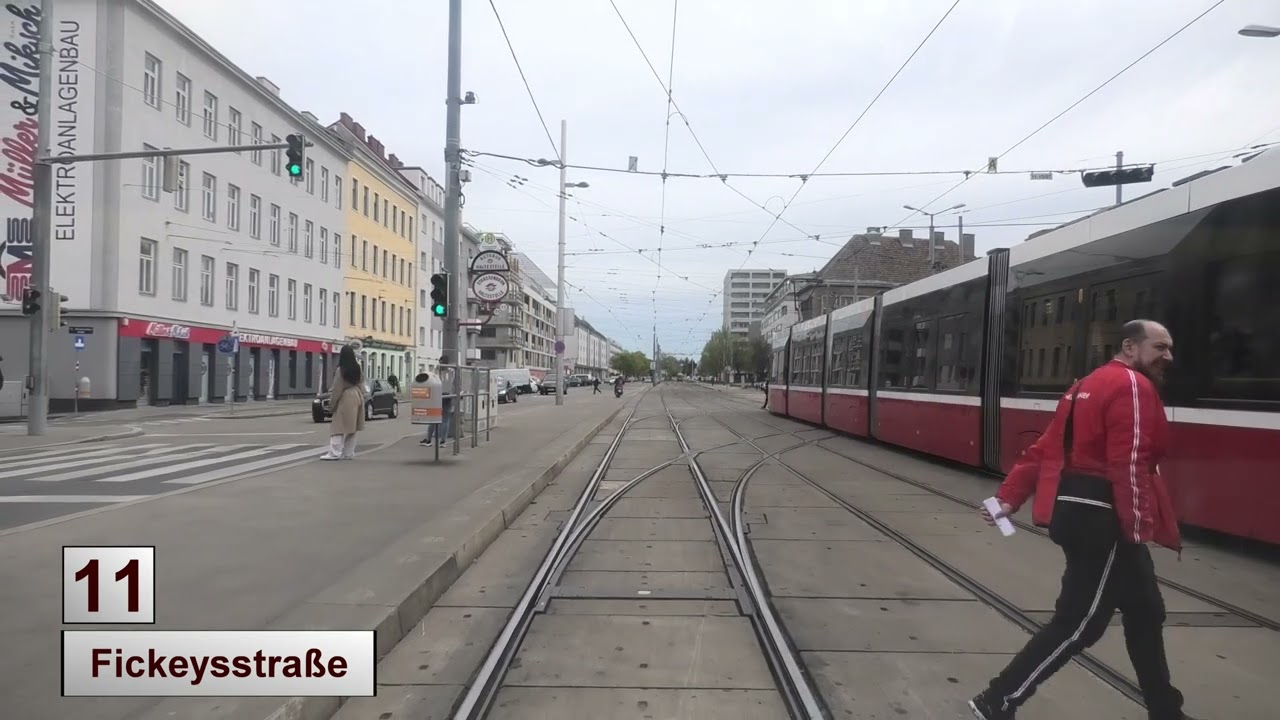 Strassenbahn Wien 2024 Linie 11