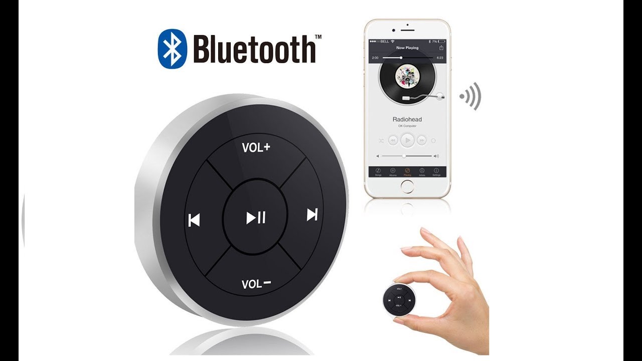 Bluetooth медиа-кнопка #анбоксинг - #раскоробкинг ))) #6 Bluetooth-Media-Button