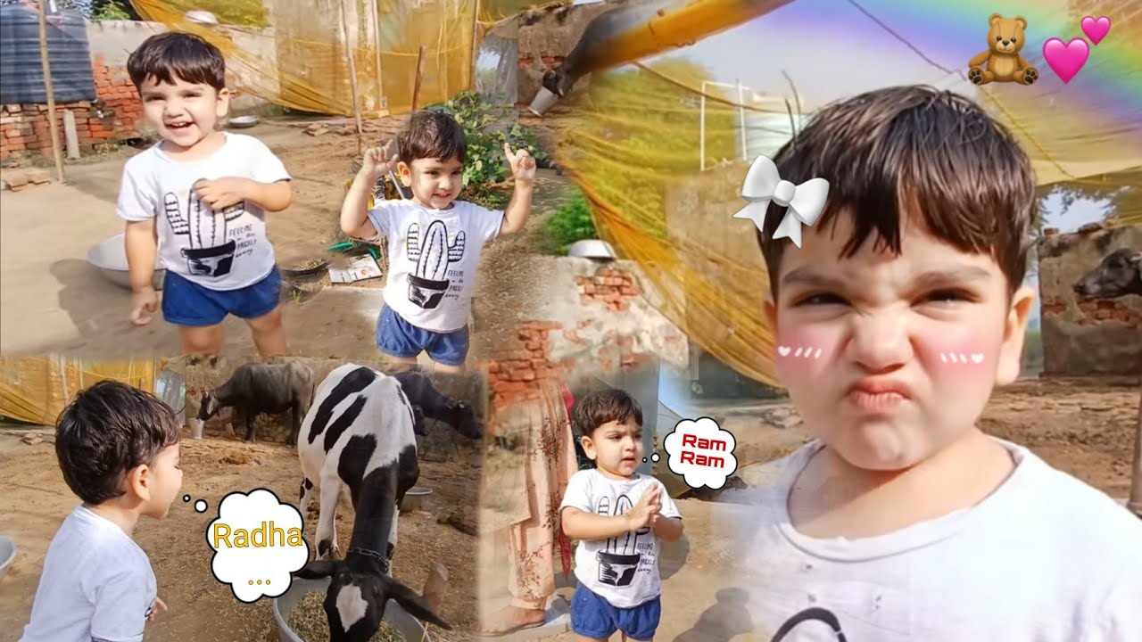 आज मेरी भुआ का लड़का आया मेरे घर और छोटी बच्ची के साथ की मस्ती #Vikram  Bishnoi Vlogs