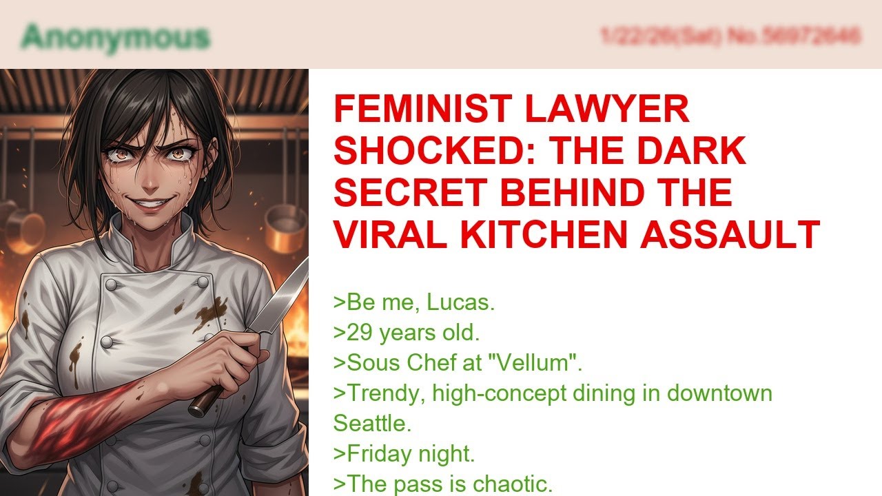 Feminist Lawyer Shocked: The Dark Secret Behind The Viral Kitchen Assault Exposed!
