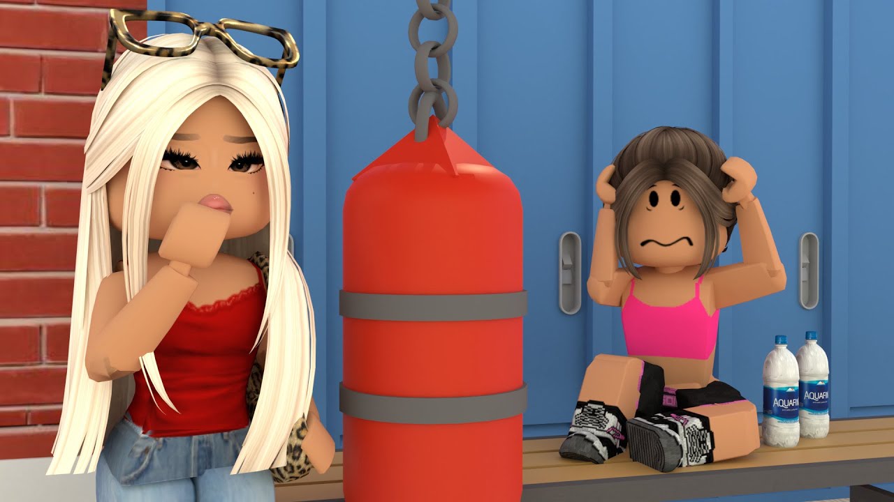 SOPHIE HAS HER FIRST BOXING MATCH! *BROKEN LEG?* Roblox Bloxburg Voiced RP Roleplay