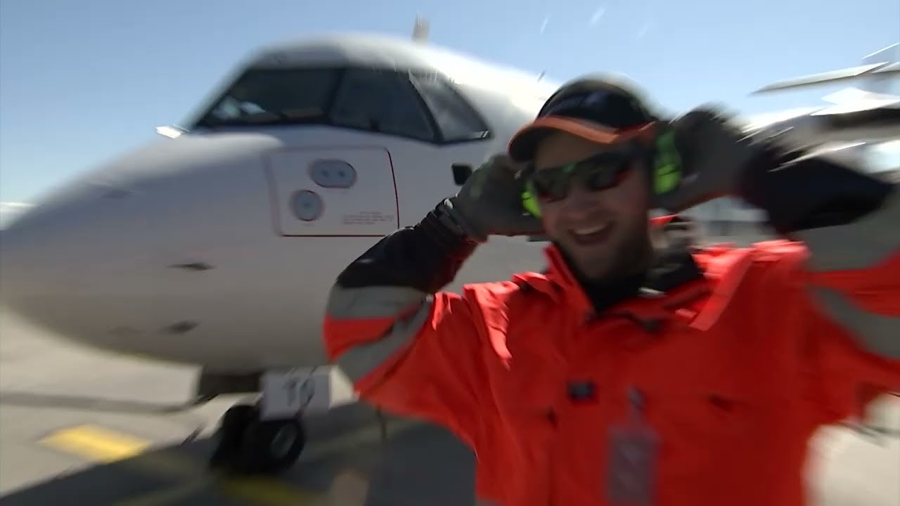 ''Õhtu!'' - Robert lennujaama perroonikorraldajana