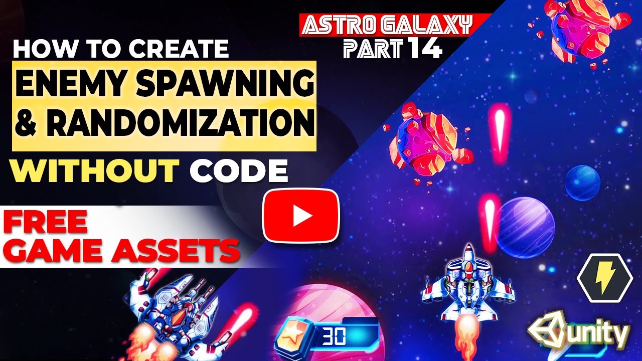 Unity&nbsp;enemy&nbsp;spawning  WITHOUT CODE! - [Bolt Unity tutorial] - AG Part 14