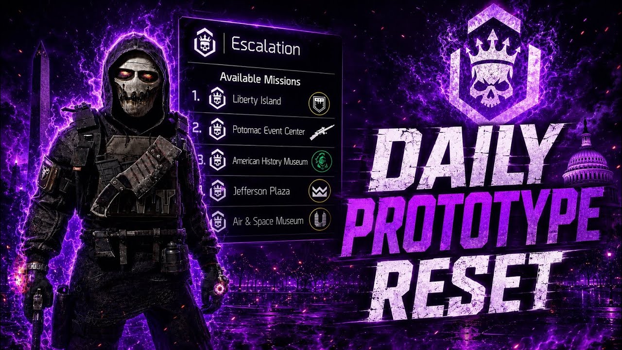 The Division 2 Prototype Gear Daily Reset Today (June 29) | All Farming Locations #division2 
