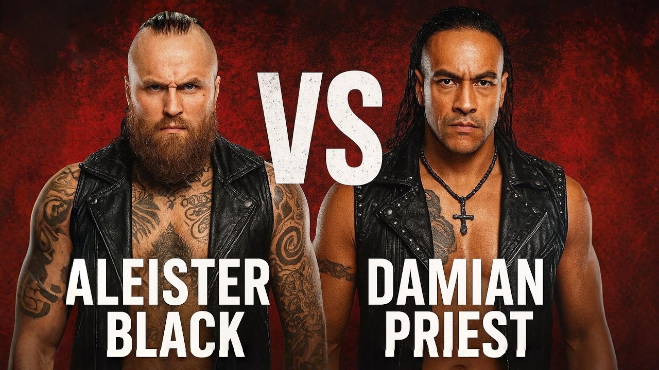 Aleister Black vs. Damian Priest - One on One Single's Match Clash in Paris 2025 : WWE 2K25