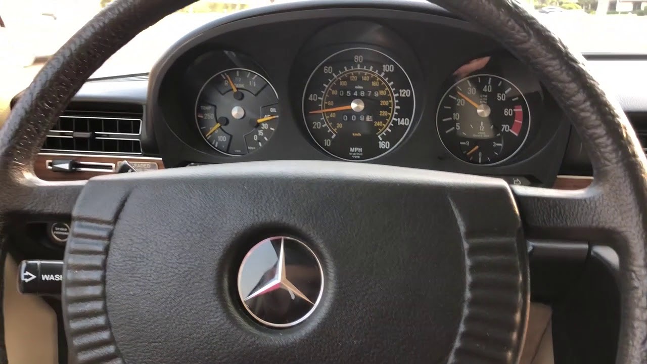 1979 Mercedes 450 SEL Test-Drive