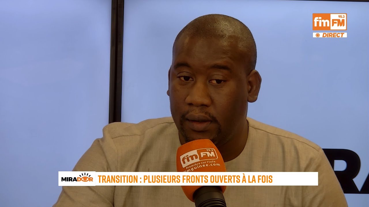 Extrait de Passage d'Aliou BAH, Président du MODEL. Transition : Plusieurs fronts ouverts à la fois