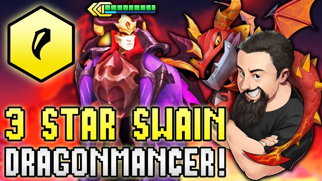 3 Star Swain - Final Boss Dragonmancer!! | TFT Dragonlands | Teamfight Tactics