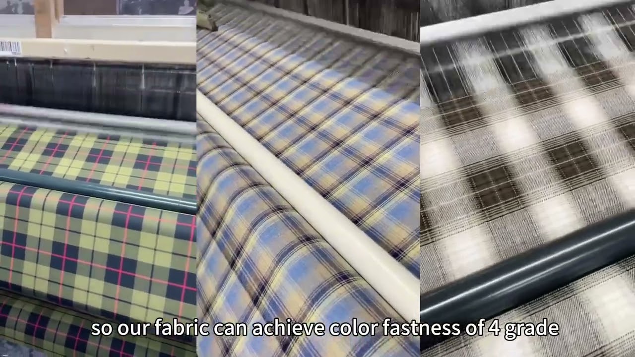 Products&mdash;&mdash;Plaid School Uniform Fabric！