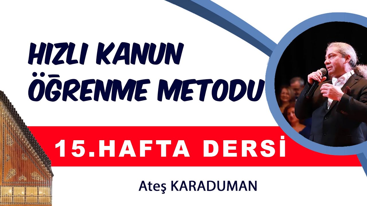 KANUN METOT 15. HAFTA DERSİ 