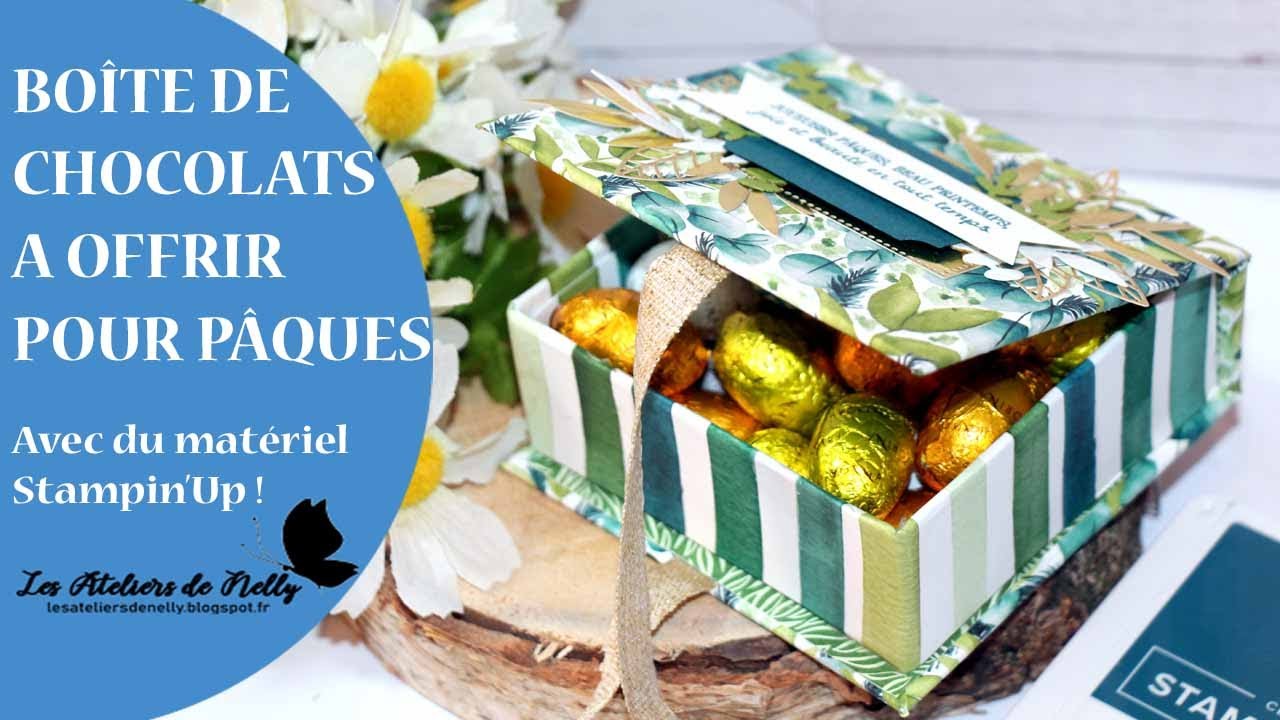 Boîte de chocolats de Pâques