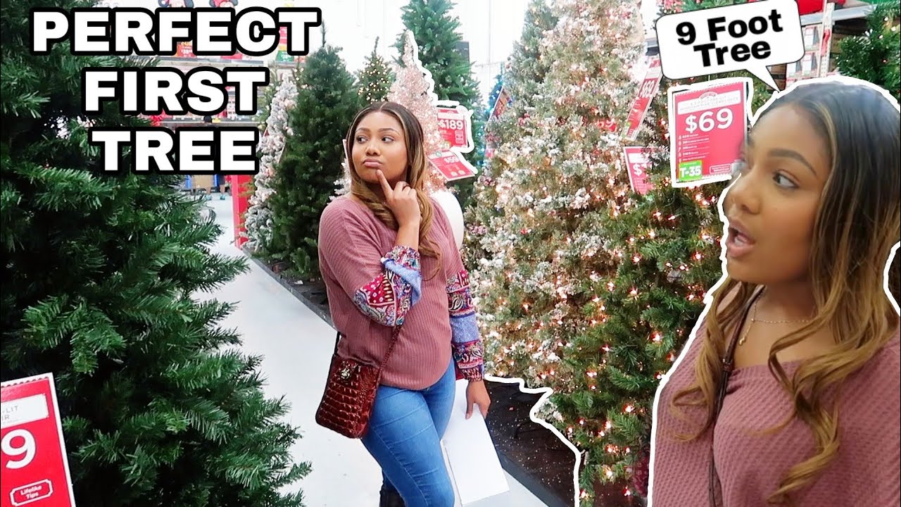 Christmas Tree Shopping| Buying Our First Tree! vlogmas day 2