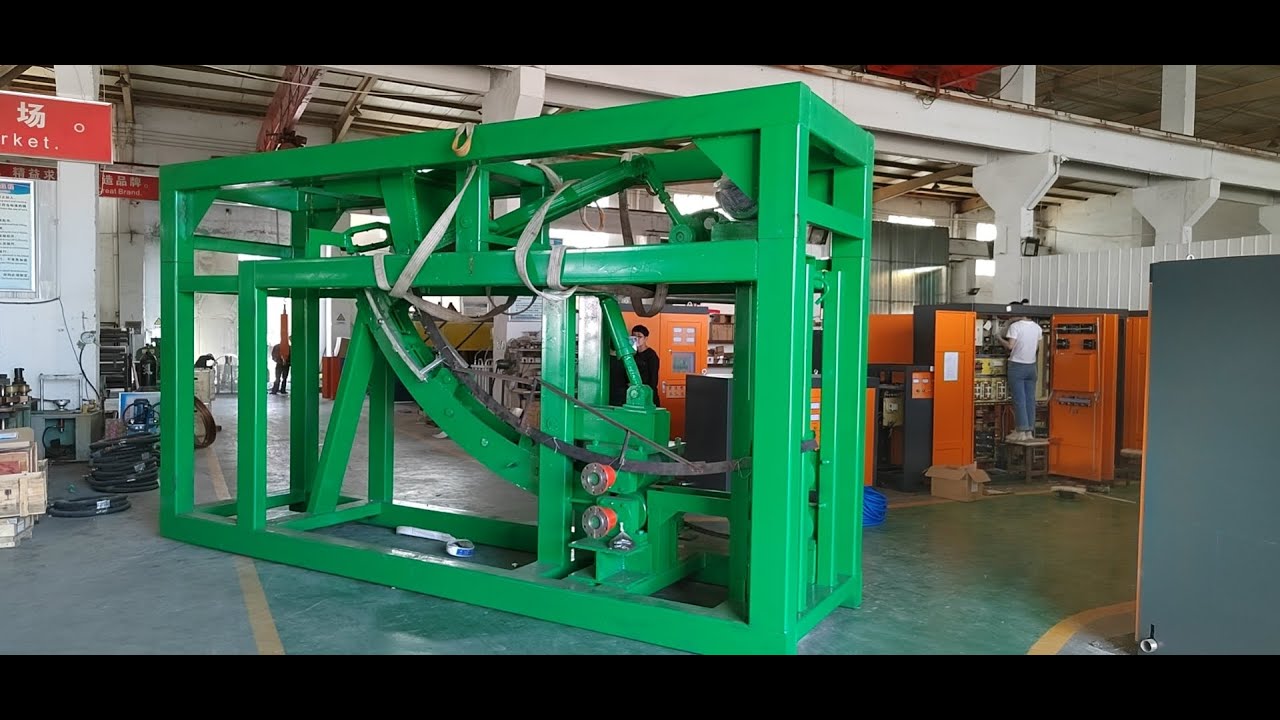 R3 Steel billet continuous casting machine delivery video share,what's detail structure for CCM?