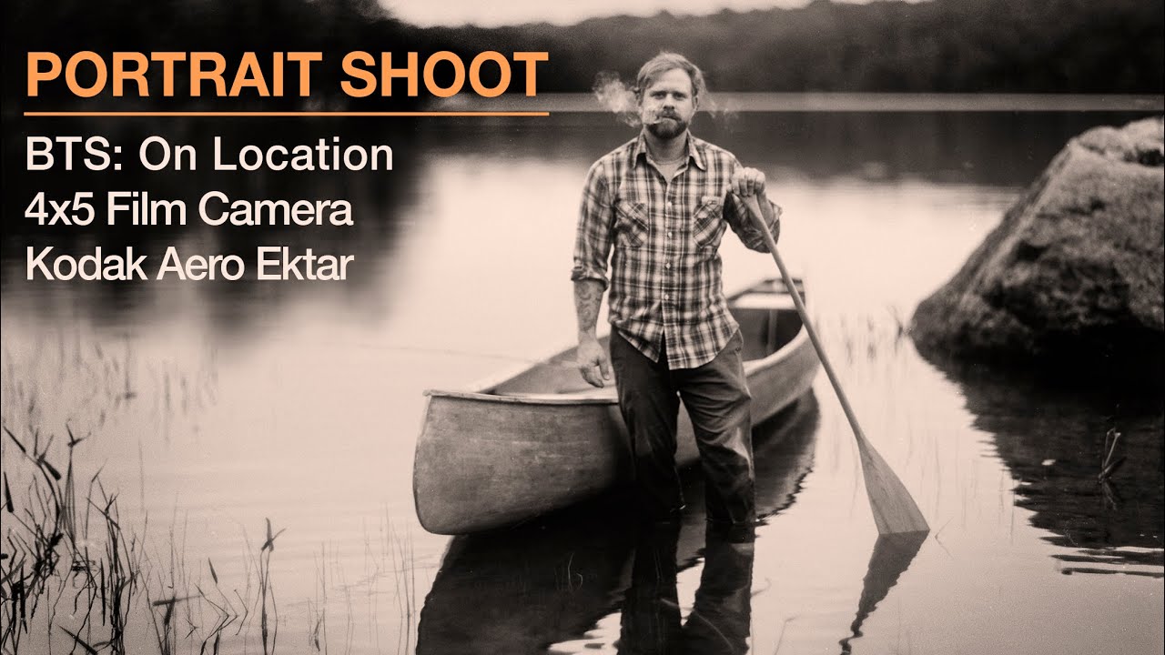 4x5 Film Portrait - Kodak Aero Ektar