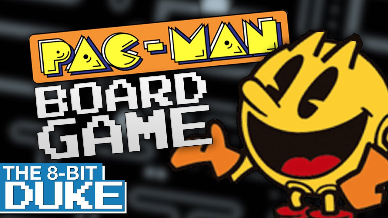 Pac-Man Board Game - The 8-Bit Duke