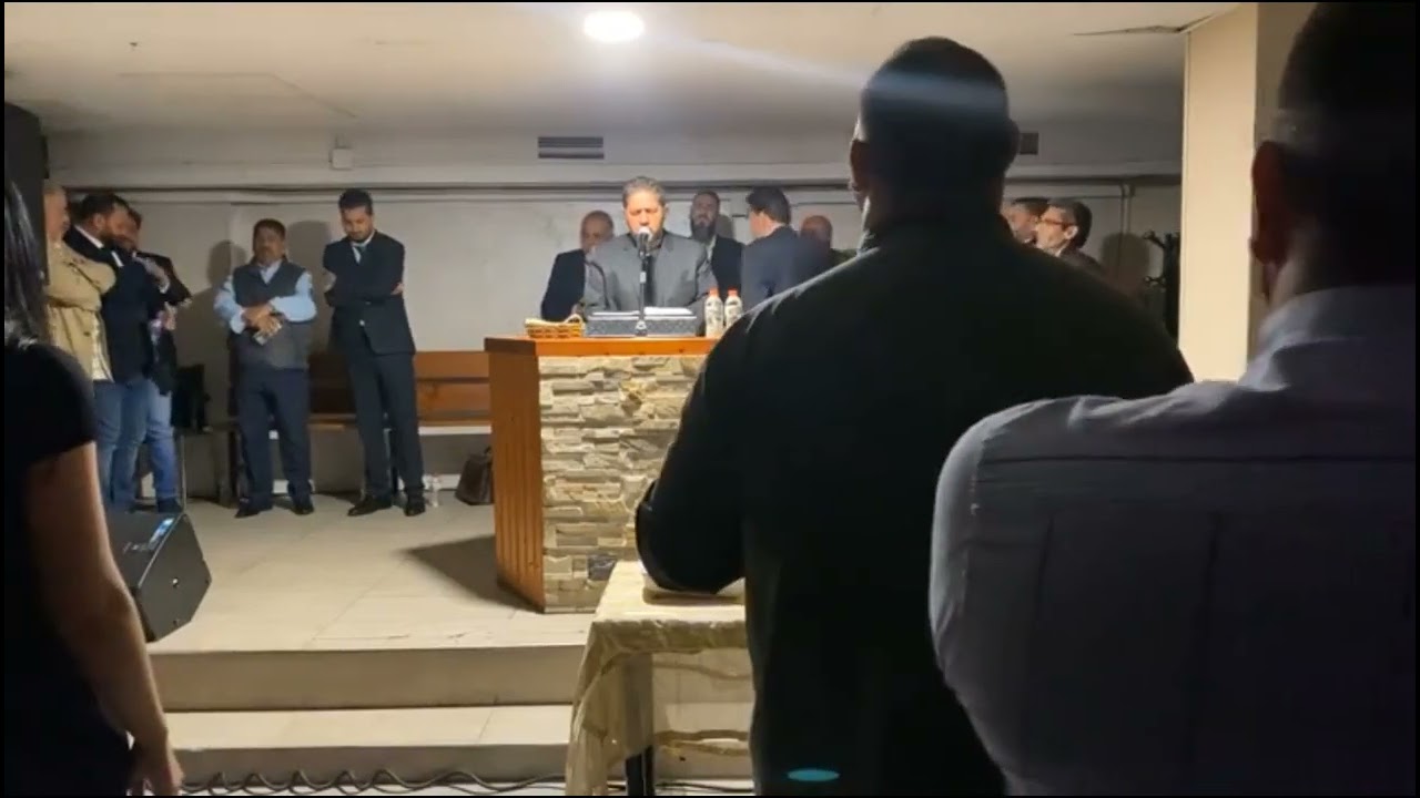 CULTO CAMBIO DE PASTOR | Entrada del pastor David de san roque 2 | predica hermano Dani de Bilbao