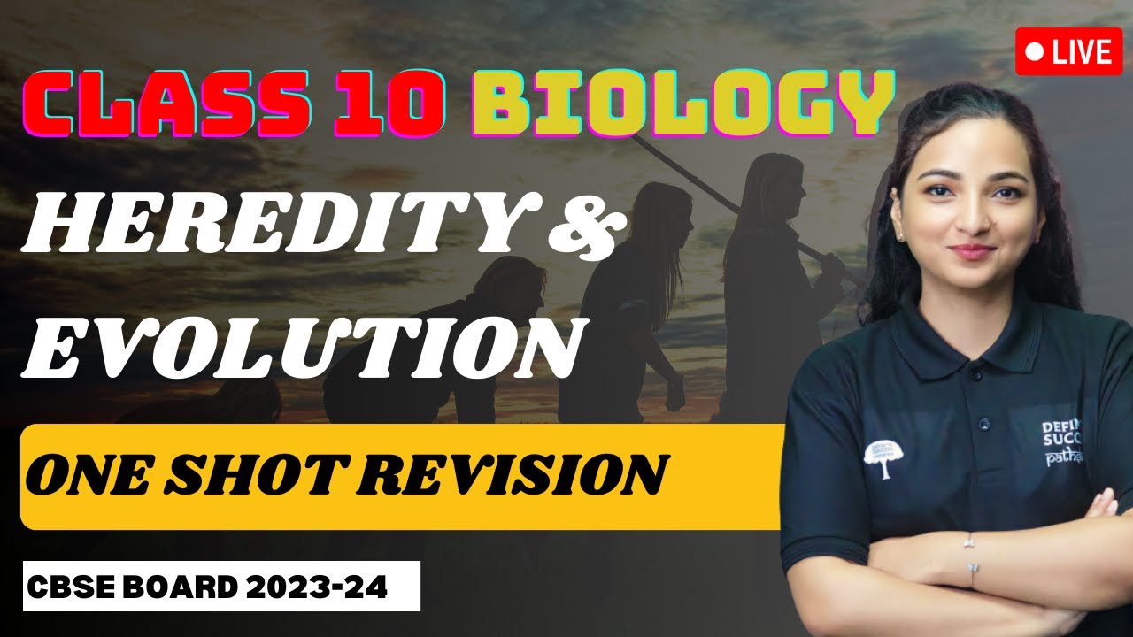 Heredity and Evolution | One Shot Revision | Class 10 Biology | CBSE 2023-24 | By Vibhuti Mam