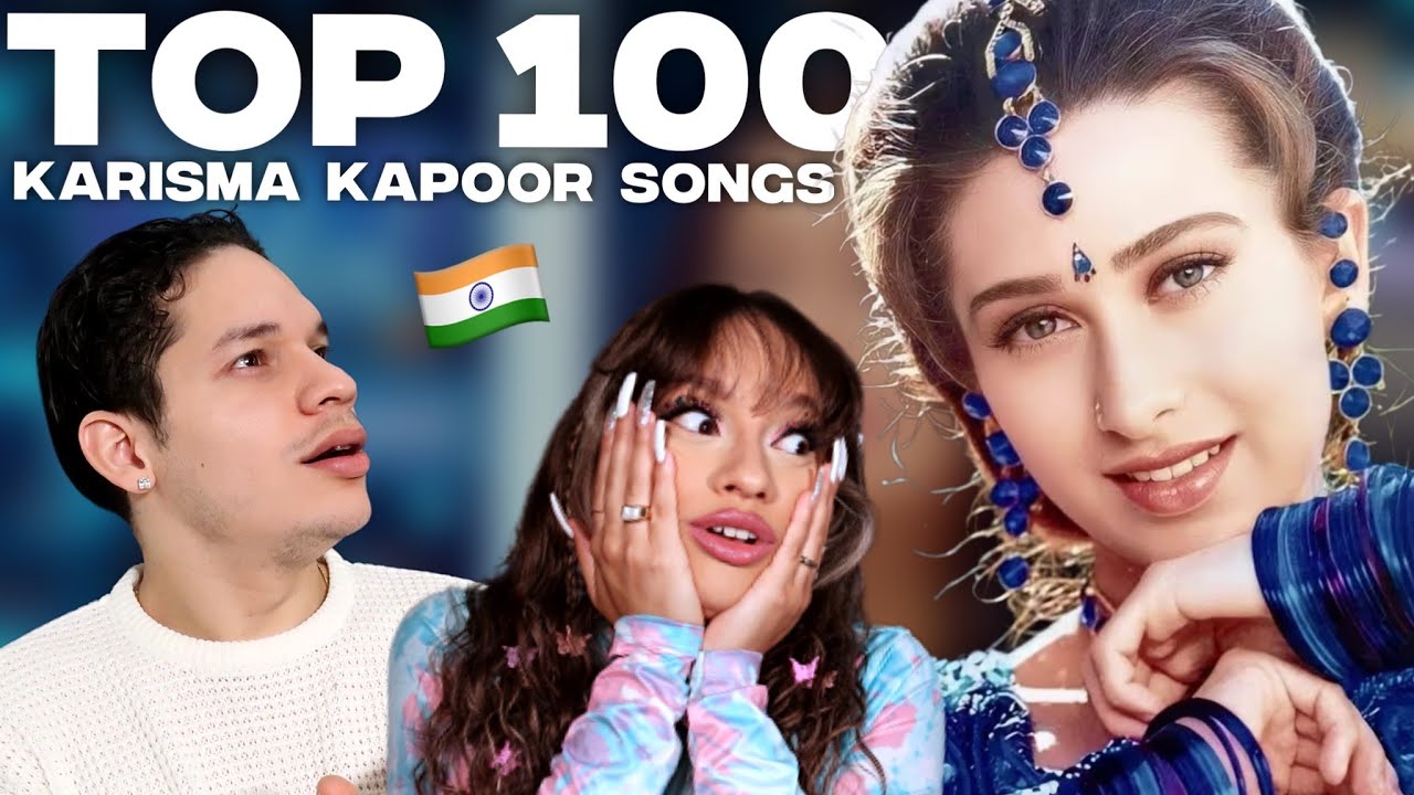 My New Bollywood OBSESSION! Latinos react to Top 100 Karisma Kapoor Songs for the first time!