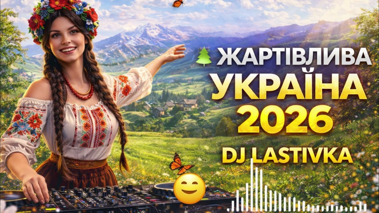 ЖАРТІВЛИВА УКРАЇНА 🎄 DJ Lastivka | Ukrainian Electronic Folk